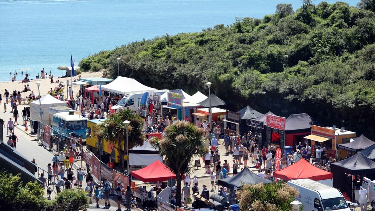 Pembrokeshire Street Food Festival returns to Tenby South Beach tenby